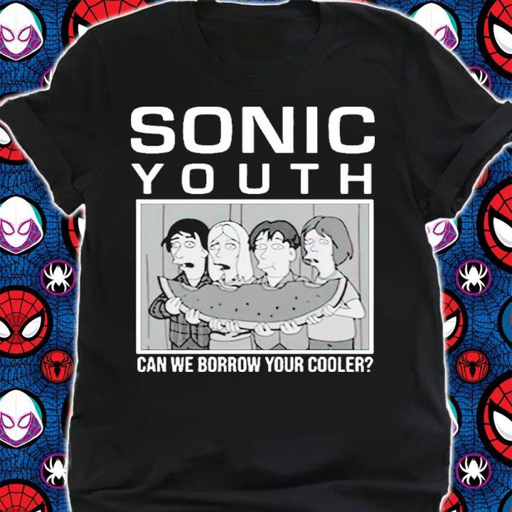 Sonic Youth The Simpsons Watermelon Shirt t-shirt shirt