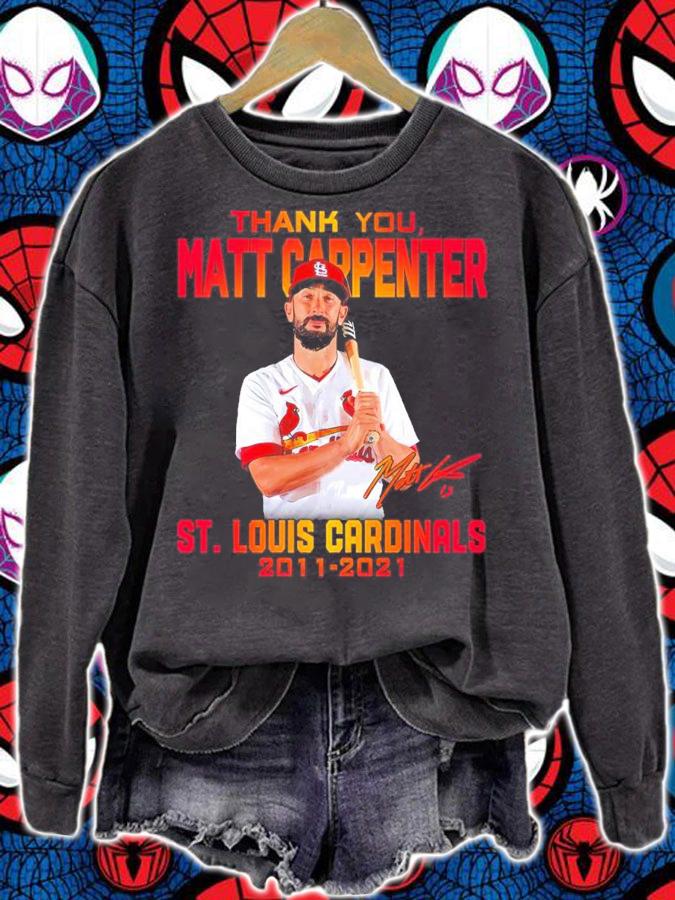 Thank You Matt Carpenter St. Louis Cardinals 2011-2021 Shirt t-shirt sweatshirt