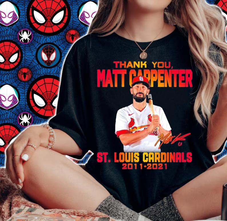 Thank You Matt Carpenter St. Louis Cardinals 2011-2021 Shirt t-shirt woman shirt
