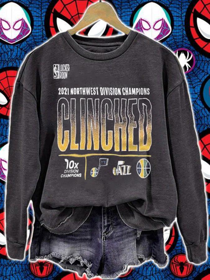 Utah Jazz 2021 Northwest Division Champions Locker Room Shirt t-shirt