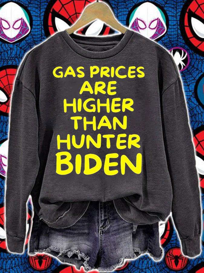 Gas Prices Are Higher Than Hunter Biden Gasoline T-Shirt t-shirt