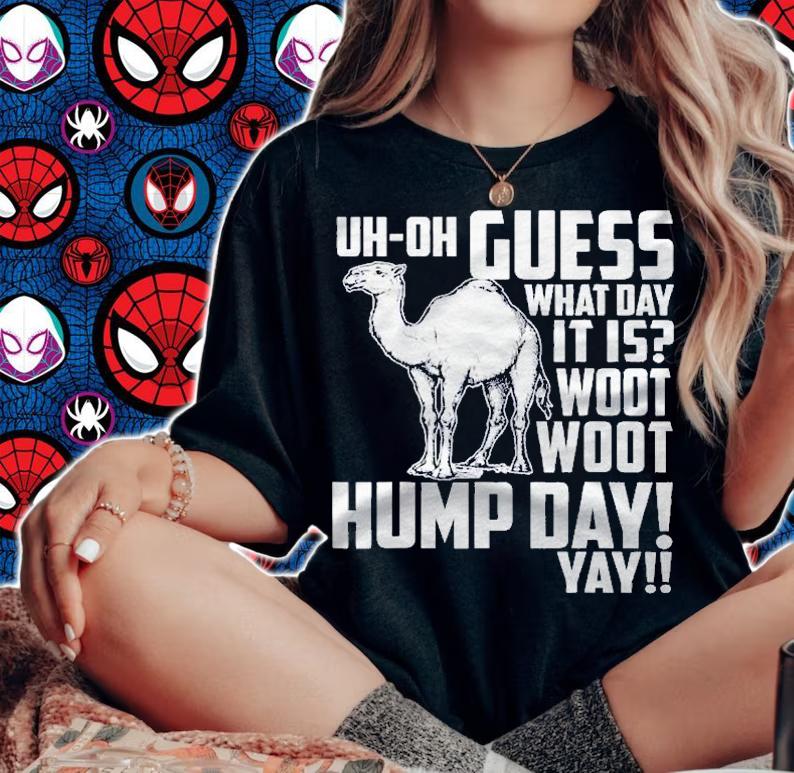 Guess What Day It Is Hump Day Funny Camel Tshirts Gift shirt t-shirt woman shirt
