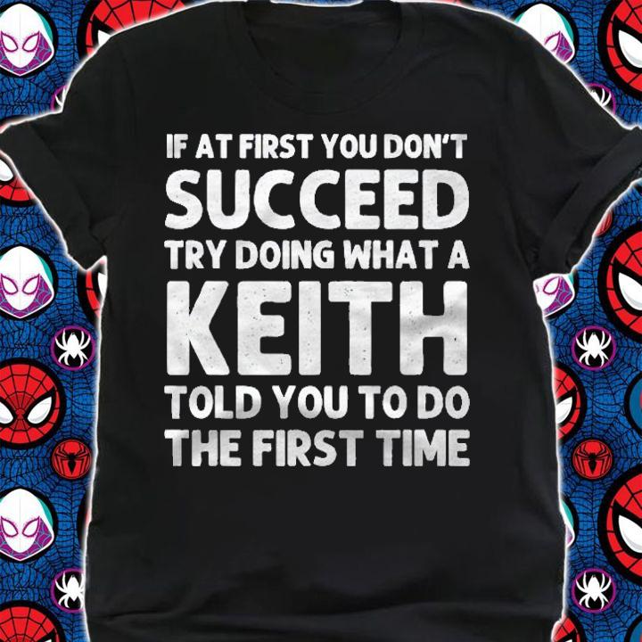 Keith Funny Surname Family Tree Birthday Reunion Idea Shirt t-shirt shirt