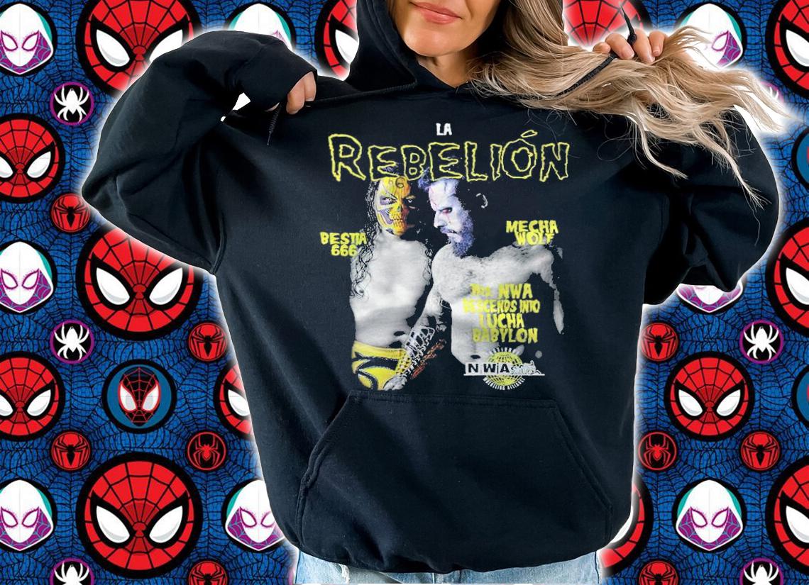 National Wrestling Alliance LA Rebelion Babylon Shirt t-shirt