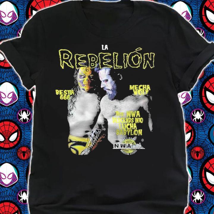 National Wrestling Alliance LA Rebelion Babylon Shirt t-shirt