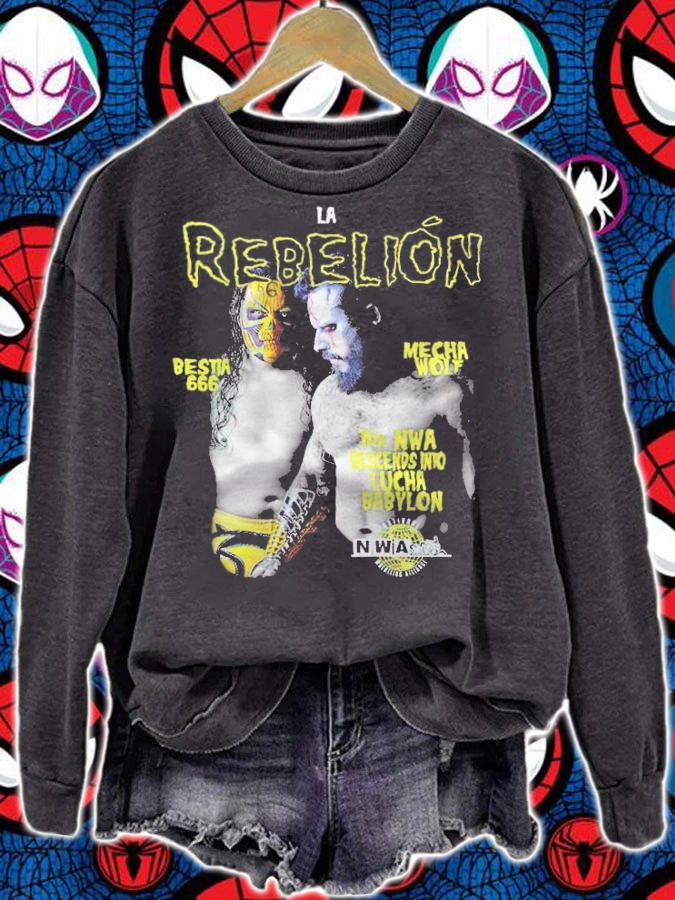 National Wrestling Alliance LA Rebelion Babylon Shirt t-shirt