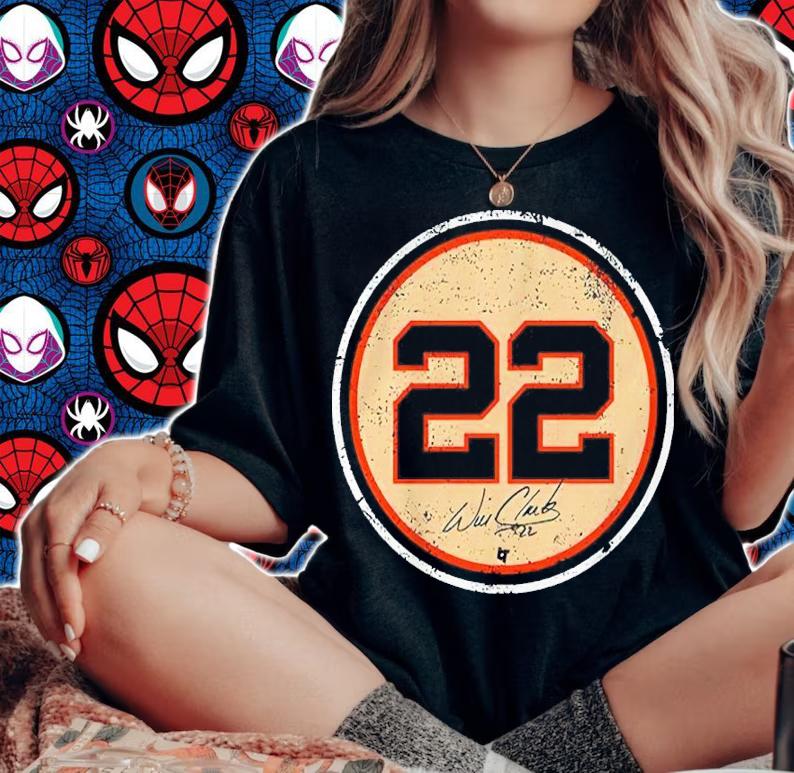 Will Clark Baseball 22 Shirt t-shirt