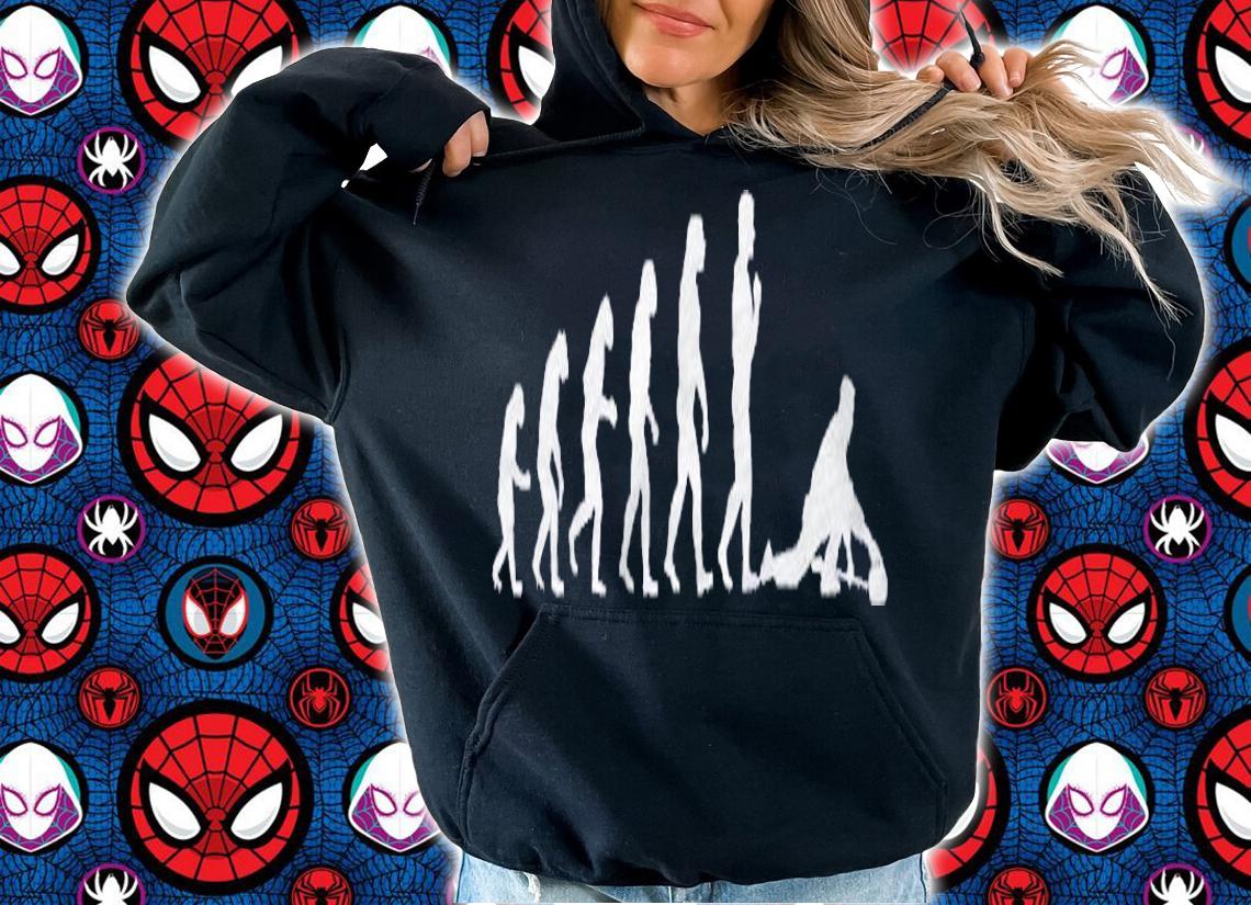 Curling Evolution Cute Curler Player Winter Sport Gift Shirt t-shirt hoodie