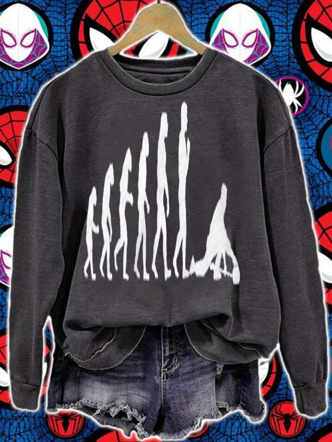 Curling Evolution Cute Curler Player Winter Sport Gift Shirt t-shirt sweatshirt
