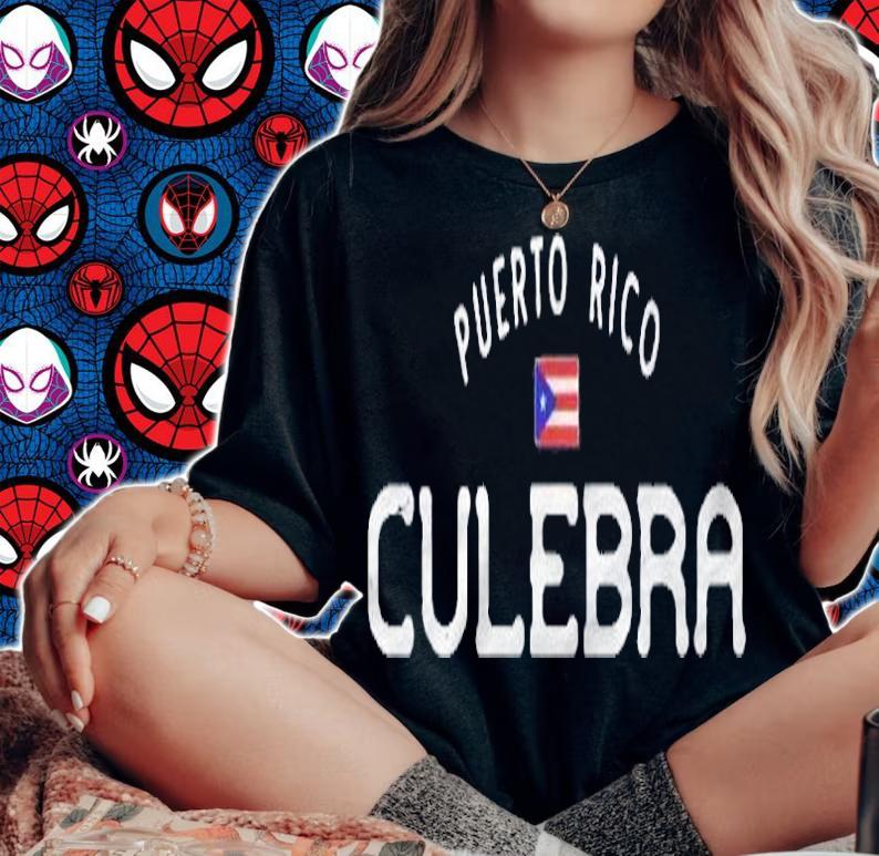 Distressed Culebra Puerto Rico Boricua Puerto Rican Flag Shirt t-shirt