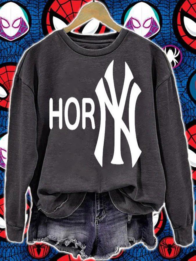 Horny New York T-Shirt t-shirt sweatshirt