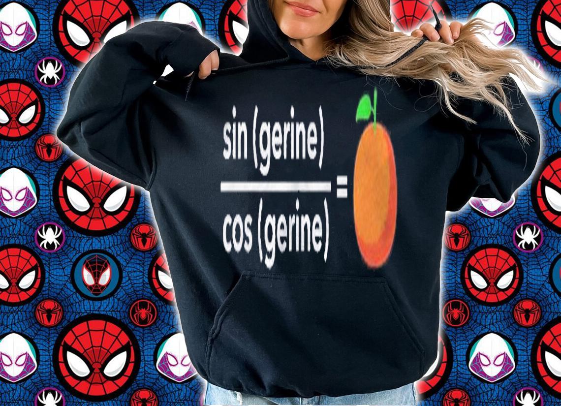 Sin Cosine Tangerine  Funny Math Shirt t-shirt hoodie