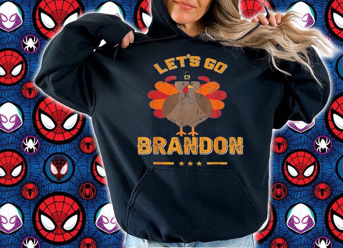 Let's Go Brandon Thanksgiving Turkey Anti Biden T-Shirt t-shirt