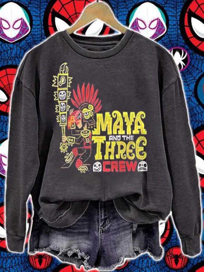 Maya and the Three crew T-shirt t-shirt sweatshirt