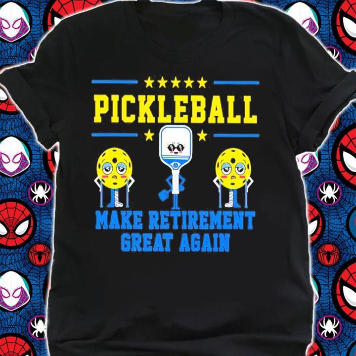 Pickleball Make Retirement Great Again Dad Grandpa Shirt t-shirt