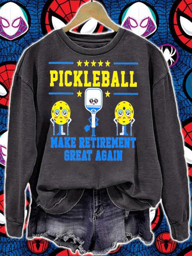 Pickleball Make Retirement Great Again Dad Grandpa Shirt t-shirt
