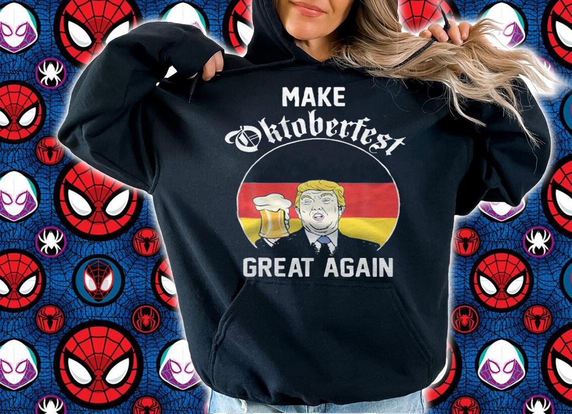 Trump Beer Mug Gift Make Oktoberfest Great Again T-Shirt t-shirt hoodie