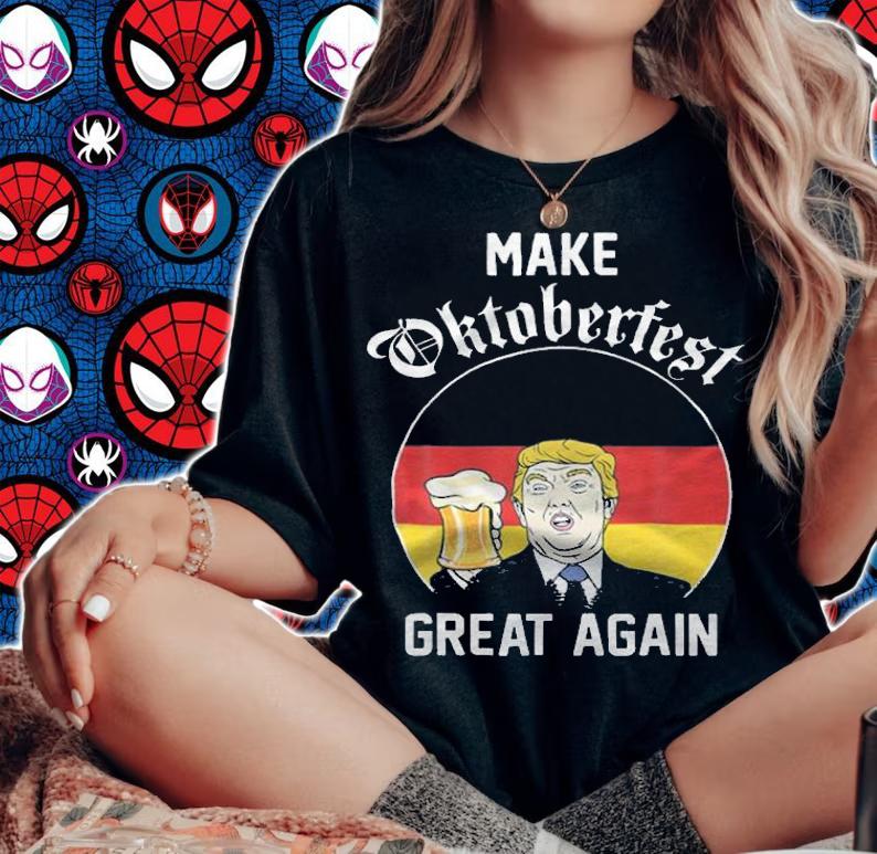 Trump Beer Mug Gift Make Oktoberfest Great Again T-Shirt t-shirt woman shirt