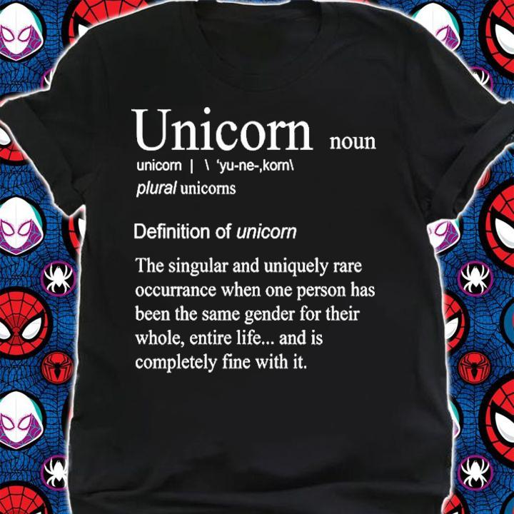 Unicorn Noun T-Shirt t-shirt