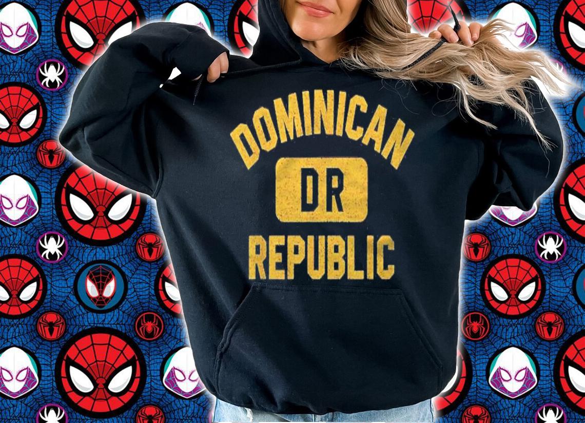 Dominican Republic Dr Distressed Amber Print T-shirt t-shirt