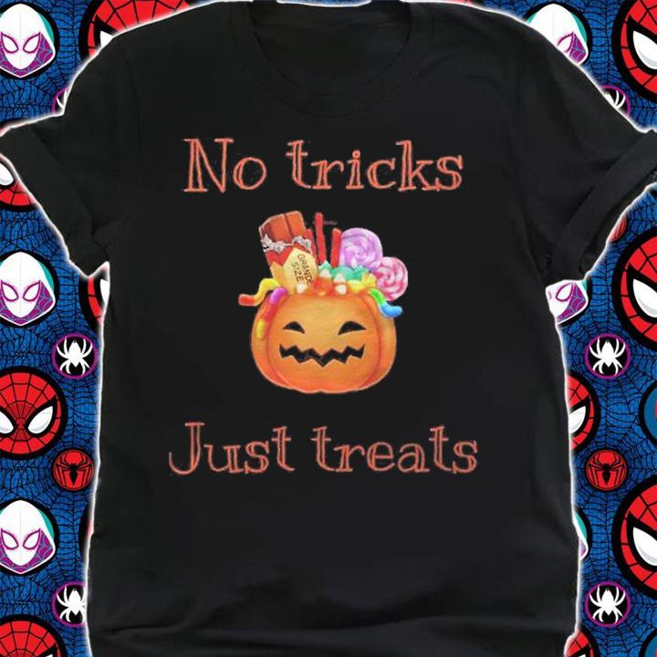 Halloween No Tricks, Just Treats Shirt t-shirt