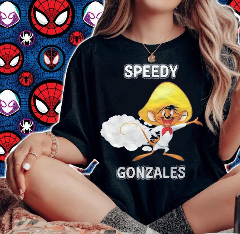 Looney Tunes Speedy Gonzales Portrait Premium Shirt t-shirt woman shirt