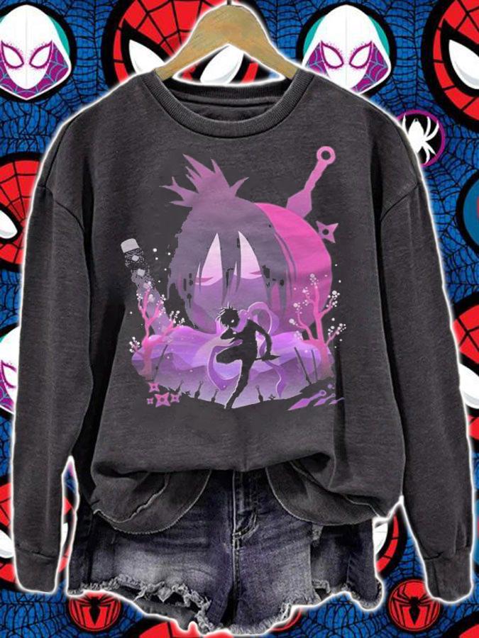 One-Punch Man Speed o' Sound Sonic cherry blossom Japanese style T-shirt t-shirt sweatshirt