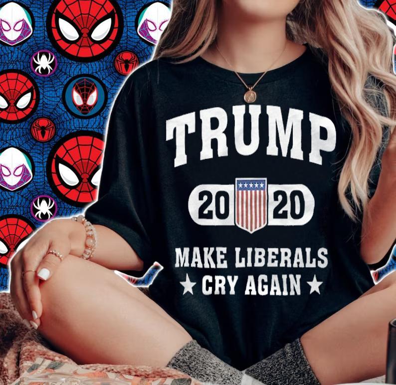 Premium trump 2020 Make Liberals Cry Again T-Shirt t-shirt woman shirt