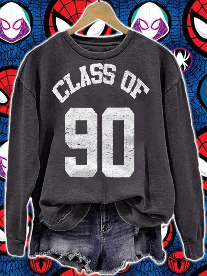 Retro Class Of 1990 Graduate Graphic Shirt t-shirt sweatshirt