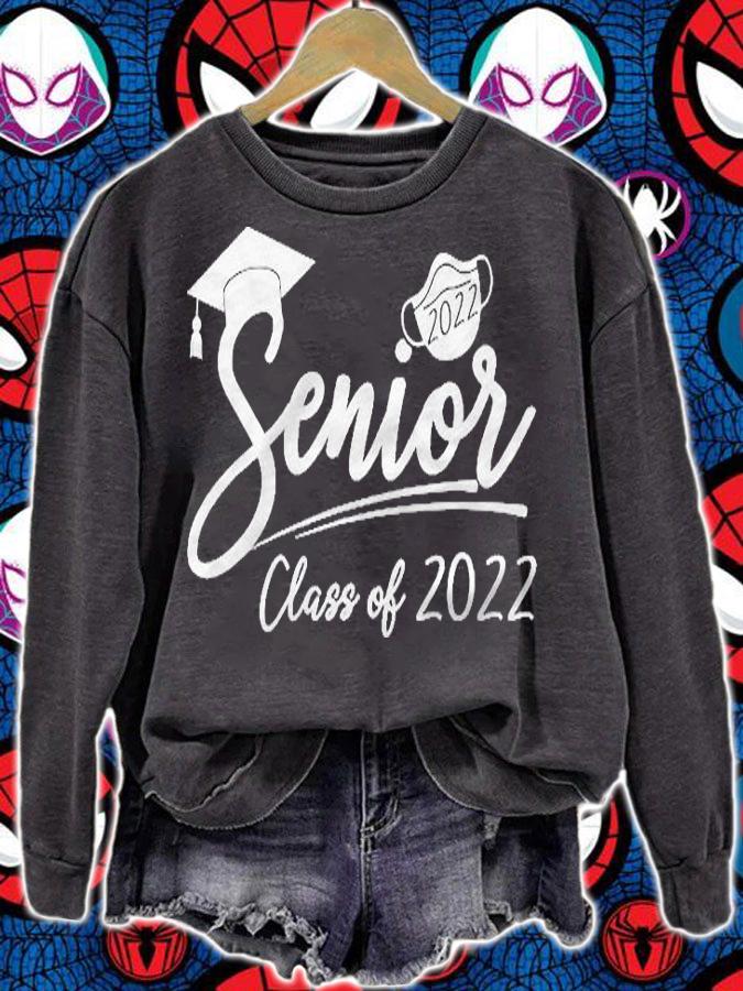 Senior 22  Class Of 2022 Graduate Graduation Grad Face Mask Shirt t-shirt sweatshirt