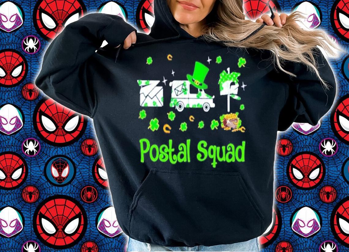 St Patrick's Day Postal Squad Shirt t-shirt hoodie