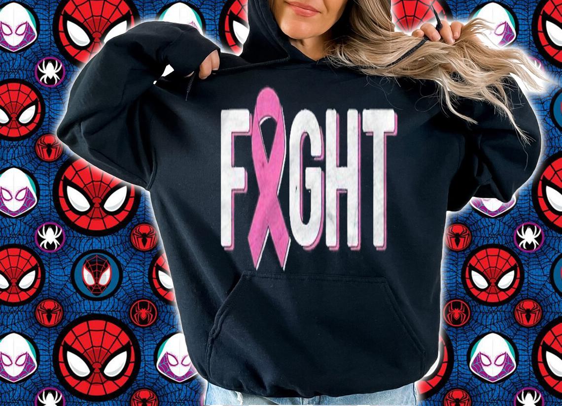 Fight Pink Breast Cancer Awareness Pink October Grunge Shirt t-shirt