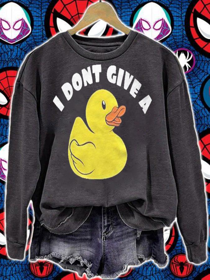 I Dont Give A Duck Funny Shirt t-shirt
