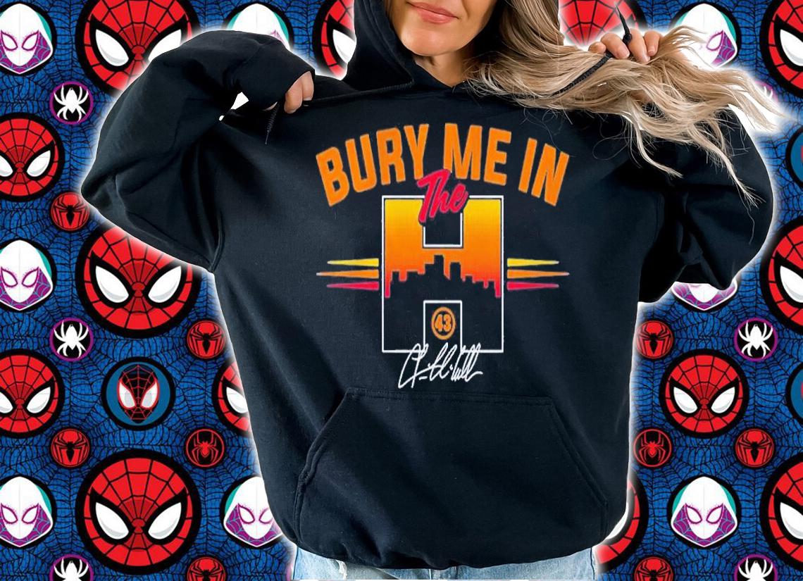 Lance Mccullers Jr. Bury Me In The H Signatures Shirt t-shirt hoodie