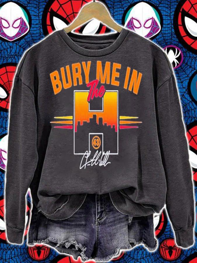 Lance Mccullers Jr. Bury Me In The H Signatures Shirt t-shirt sweatshirt