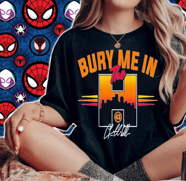 Lance Mccullers Jr. Bury Me In The H Signatures Shirt t-shirt woman shirt