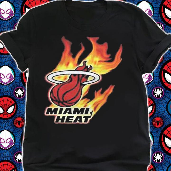 Miami Heat fire logo unisex t-shirt t-shirt shirt