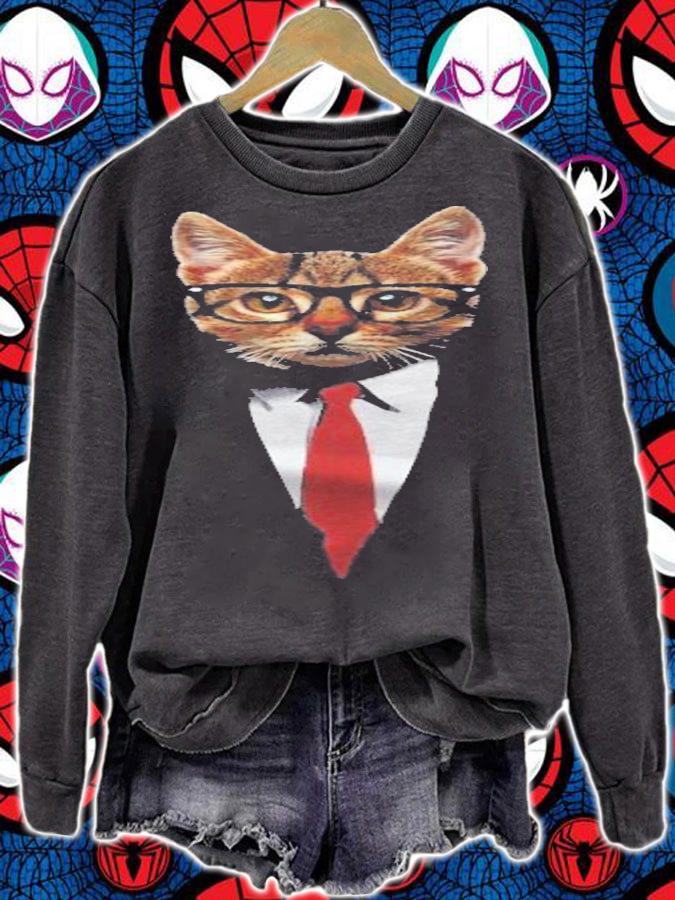 The Jacket Cat Shirt t-shirt sweatshirt