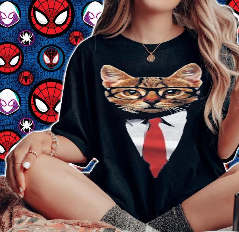 The Jacket Cat Shirt t-shirt woman shirt