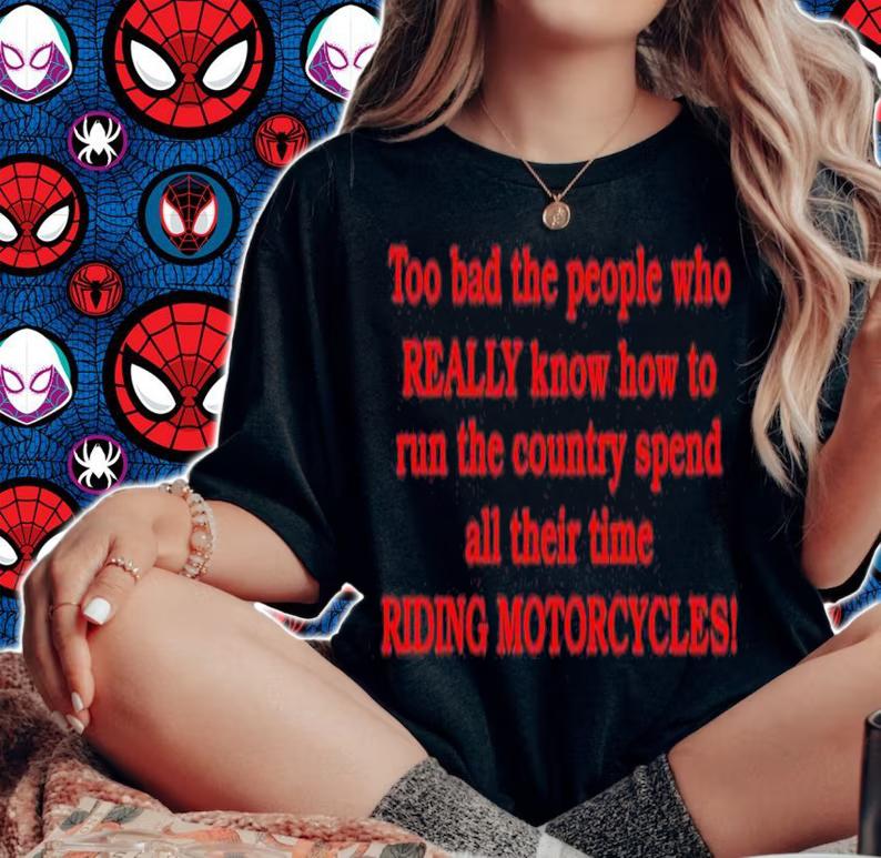 Too bad the people who really know how to run shirt t-shirt woman shirt