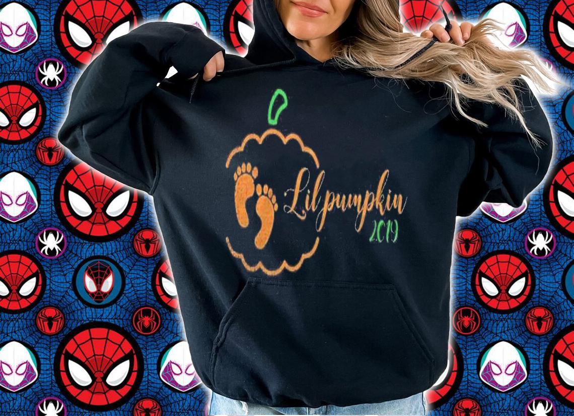 Halloween Shirt Lil Pumpkin 2021 Pregnancy Costume Shirt