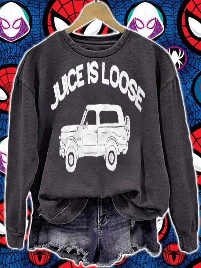 Juice Is Loose Funny Out Of Jail Football Sports Shirt