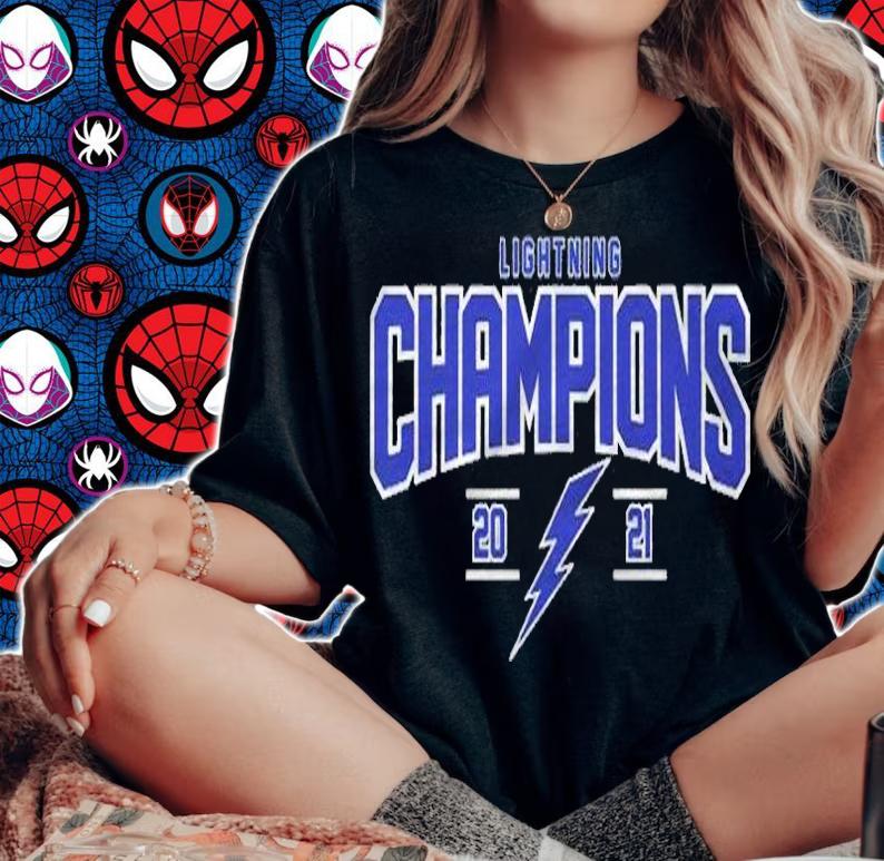 Lightning Champions Hockey Champs Premium Shirt woman shirt