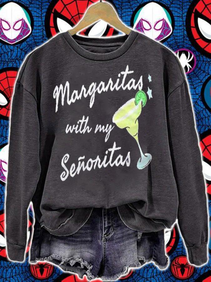 Margaritas With My Senoritas Funny Shirt