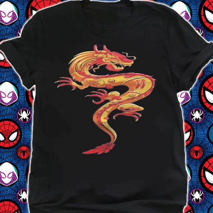 Mechanical Steampunk Gear Dragon Lover Shirt