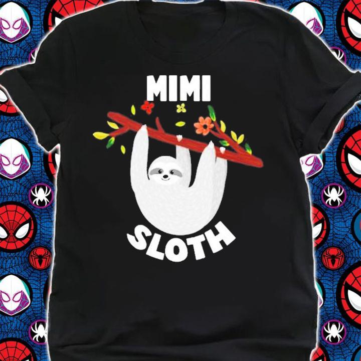Mimi Sloth Matching Family Shirts For Menwomen Shirts T-Shirt