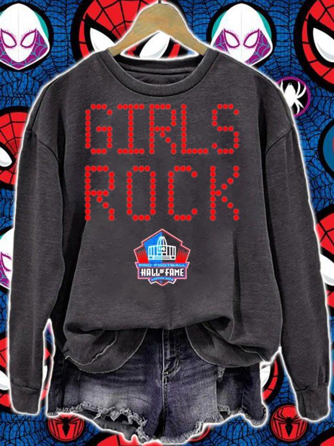 Nick Nemeroff Pro Football Hof Hall Of Fame Youth Girls Rock Shirt sweatshirt