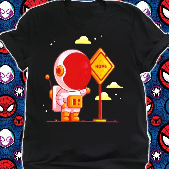 Planet Space Galaxy Astronaut Children Moon Print Star Sky Boys Shirt shirt