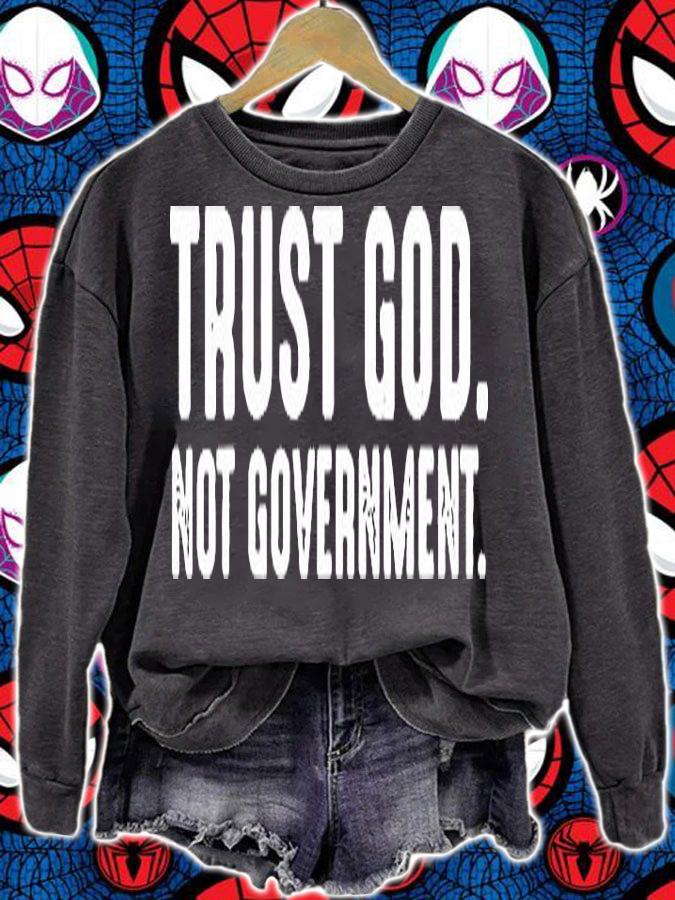 Trust God not government T-shirt
