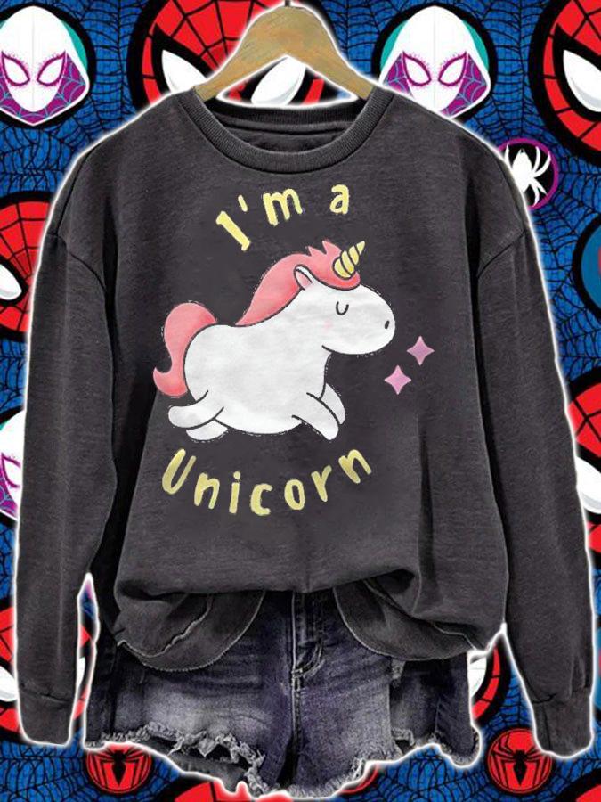 Im A Unicorn Shirt Unicorn Lover Premium Shirt sweatshirt